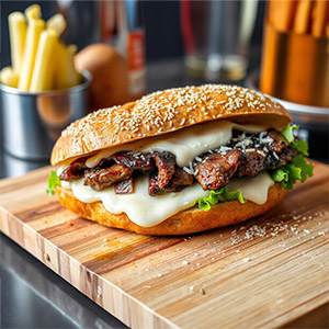 Steak and Cheese Grinder